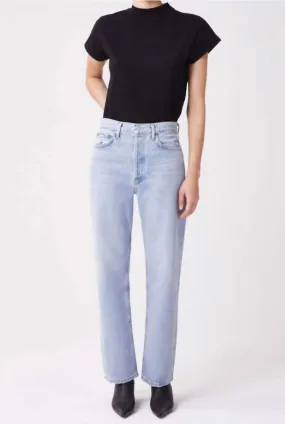 '90S Mid Rise Loose Fit Jean In Snapshot