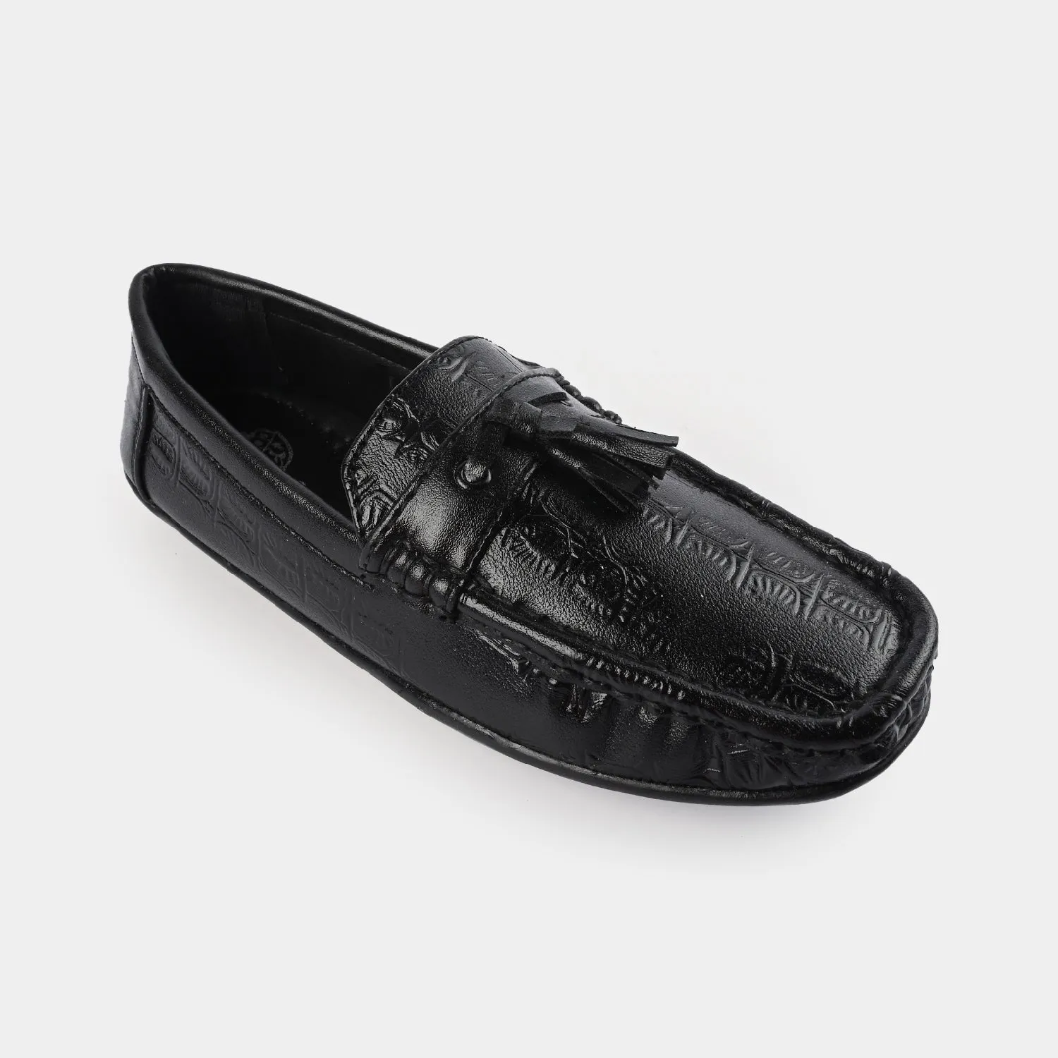 Boys Loafers 809-7-BLACK