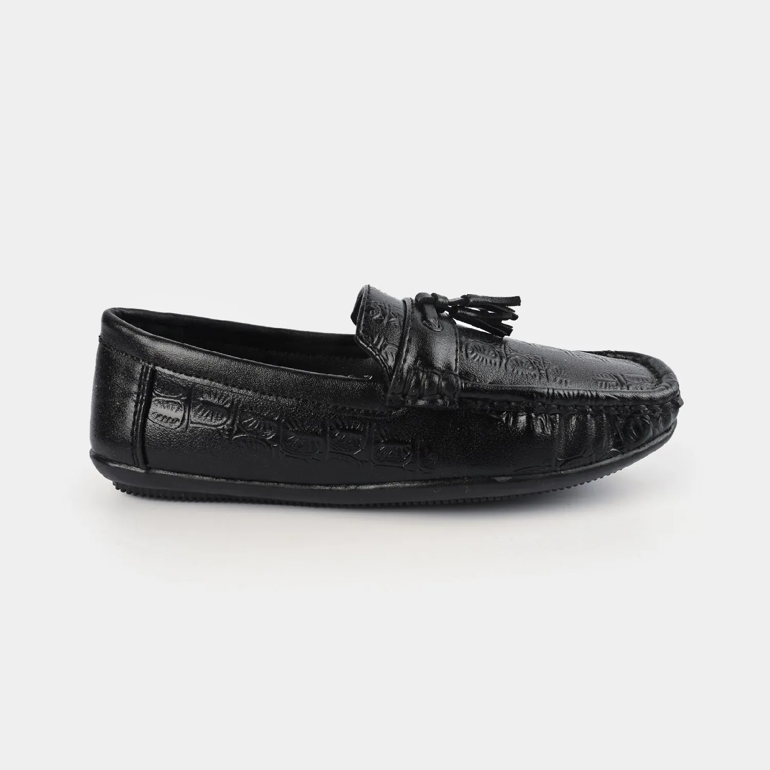 Boys Loafers 809-7-BLACK