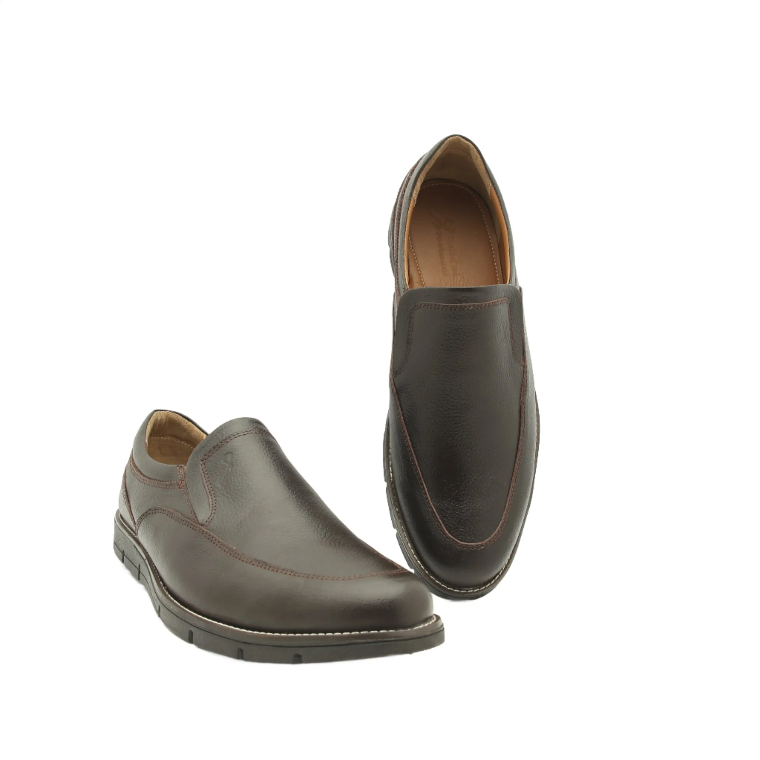 Capital Footwear - Men - Leather Loafers - Deep Brown