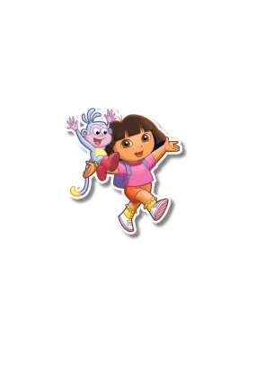 Dora And Boots Stciker Sticker