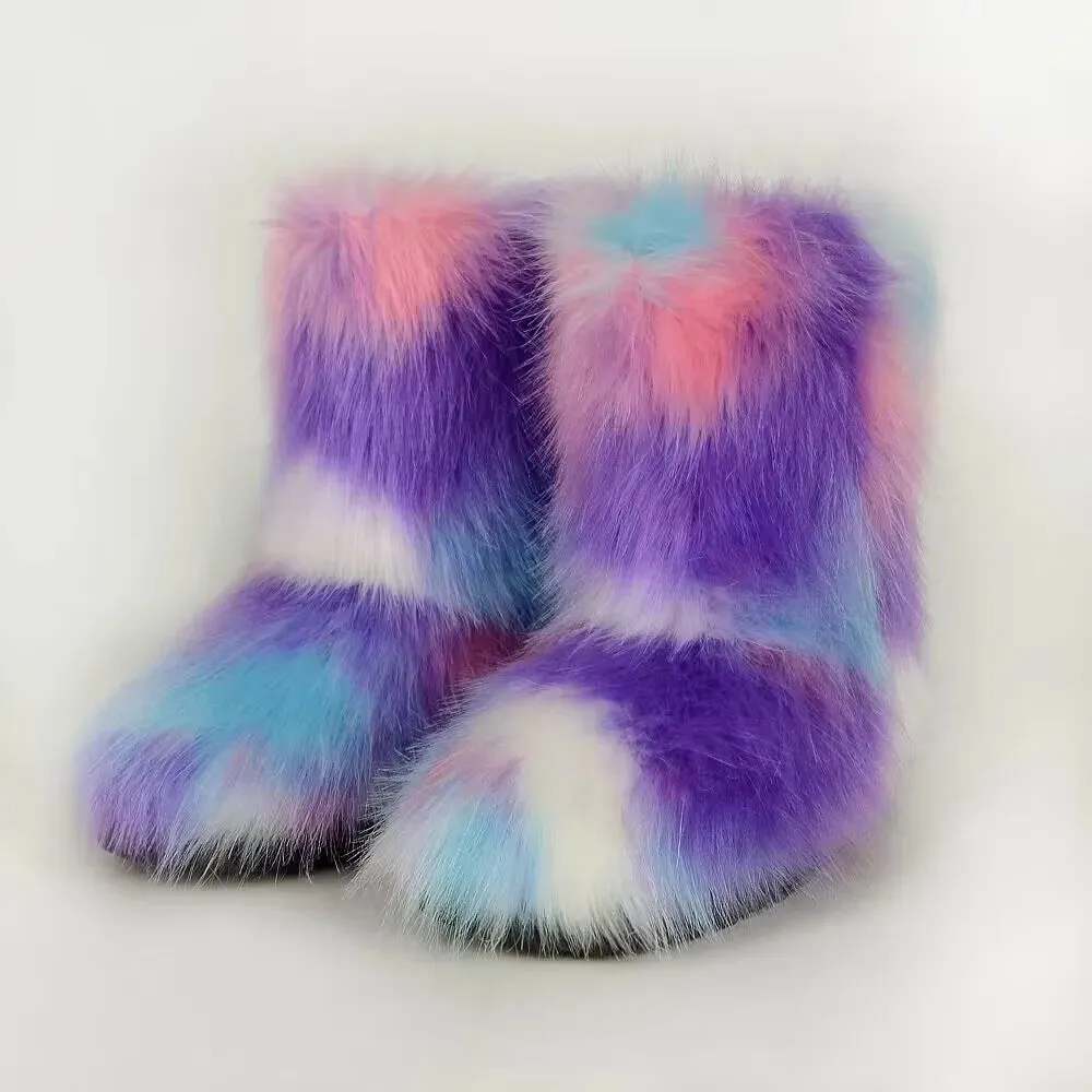 Furry Fur Boots