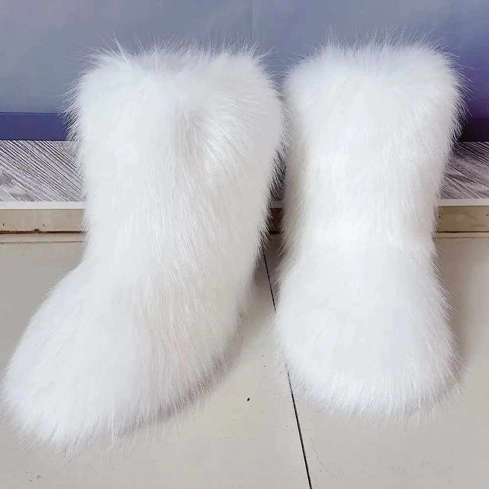 Furry Fur Boots