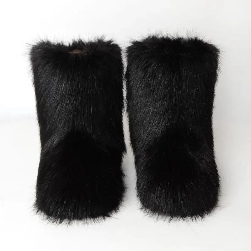 Furry Fur Boots