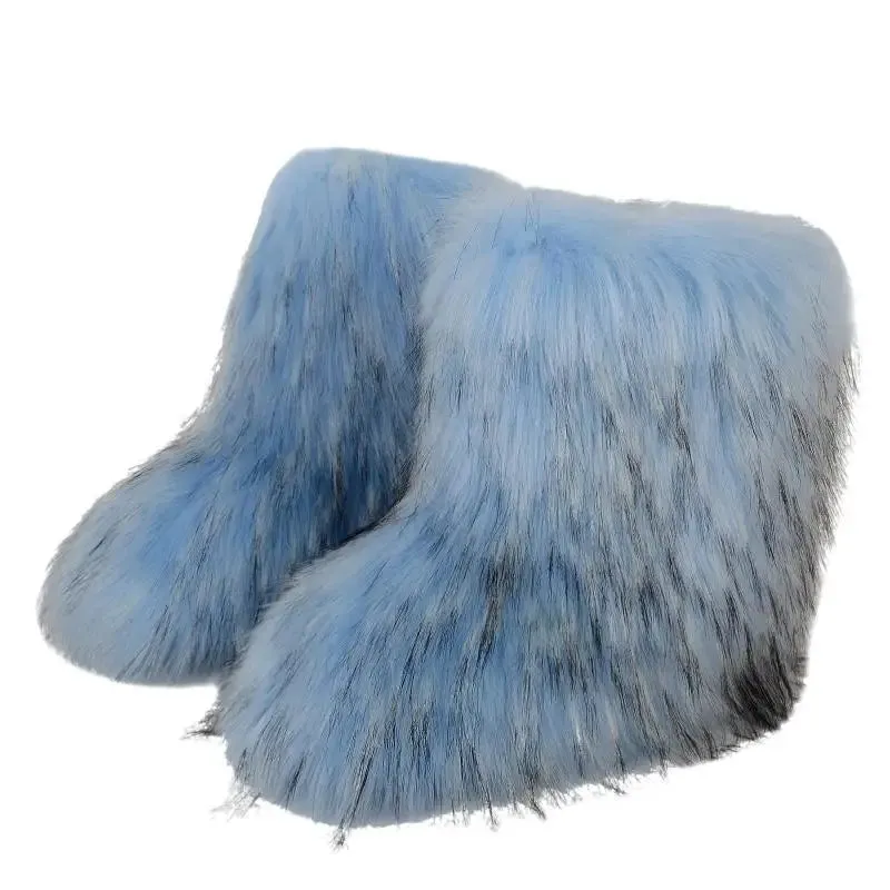 Furry Fur Boots