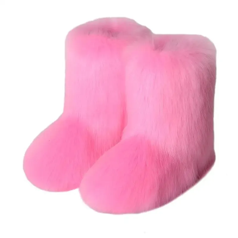 Furry Fur Boots