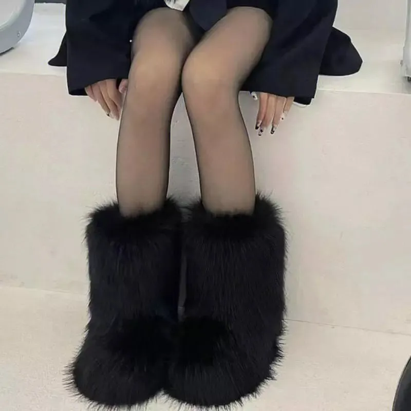 Furry Fur Boots