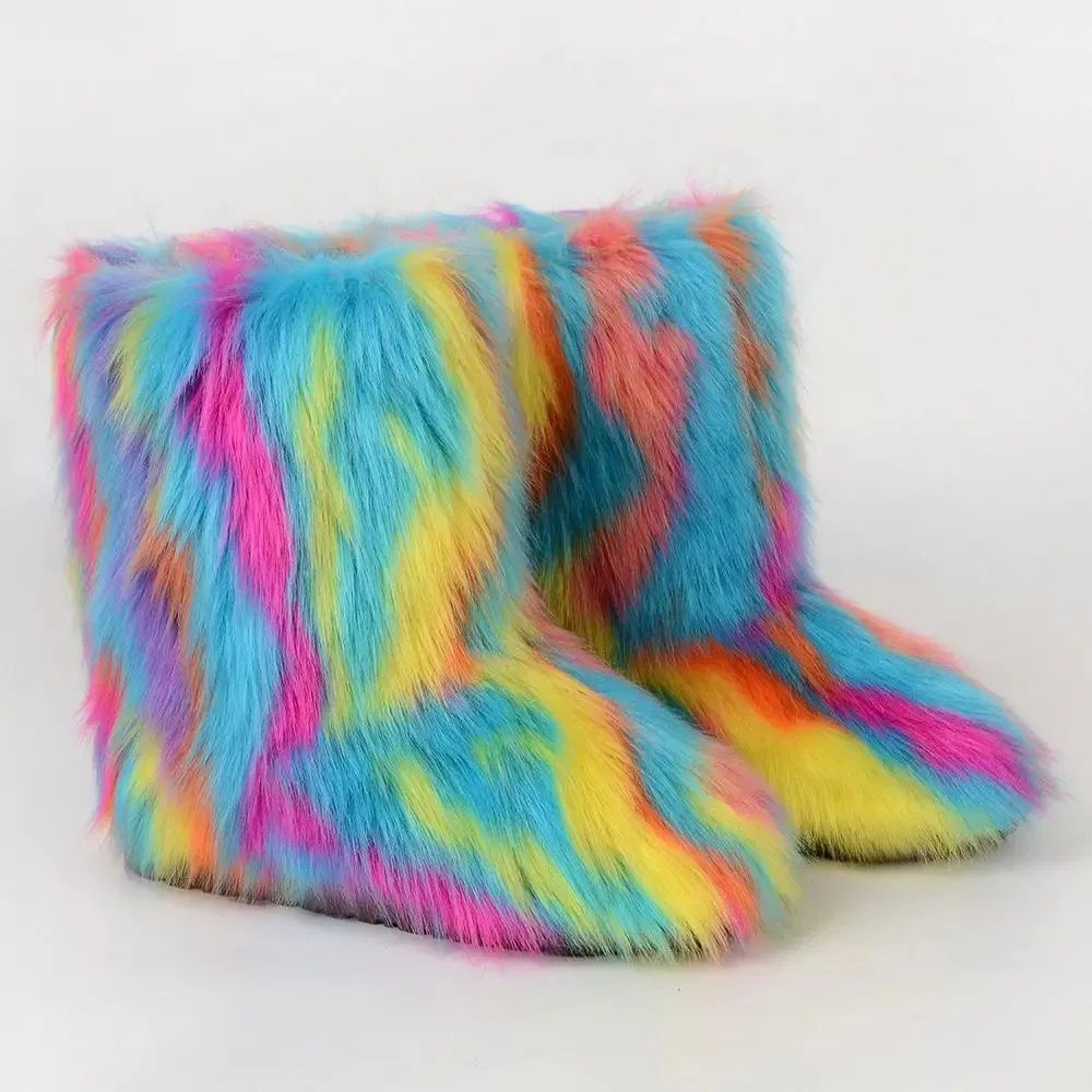 Furry Fur Boots