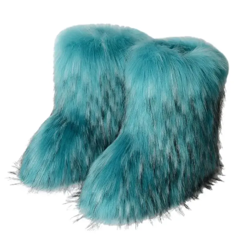 Furry Fur Boots