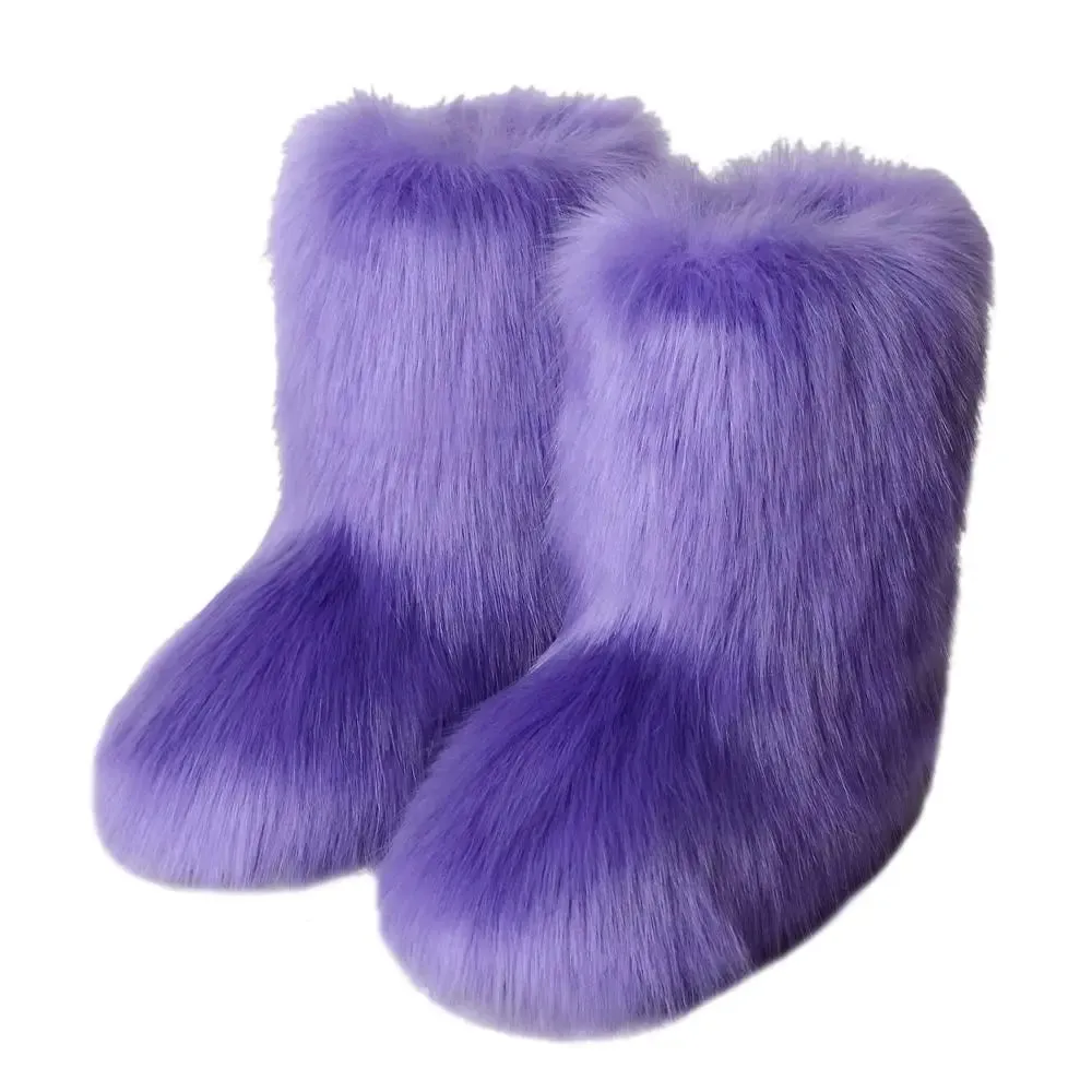 Furry Fur Boots