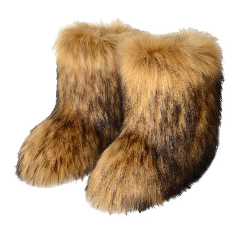 Furry Fur Boots