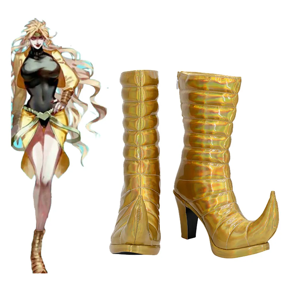 JoJo‘s Bizarre Adventure Halloween Costumes Accessory Dio Brando Cosplay Shoes Boots