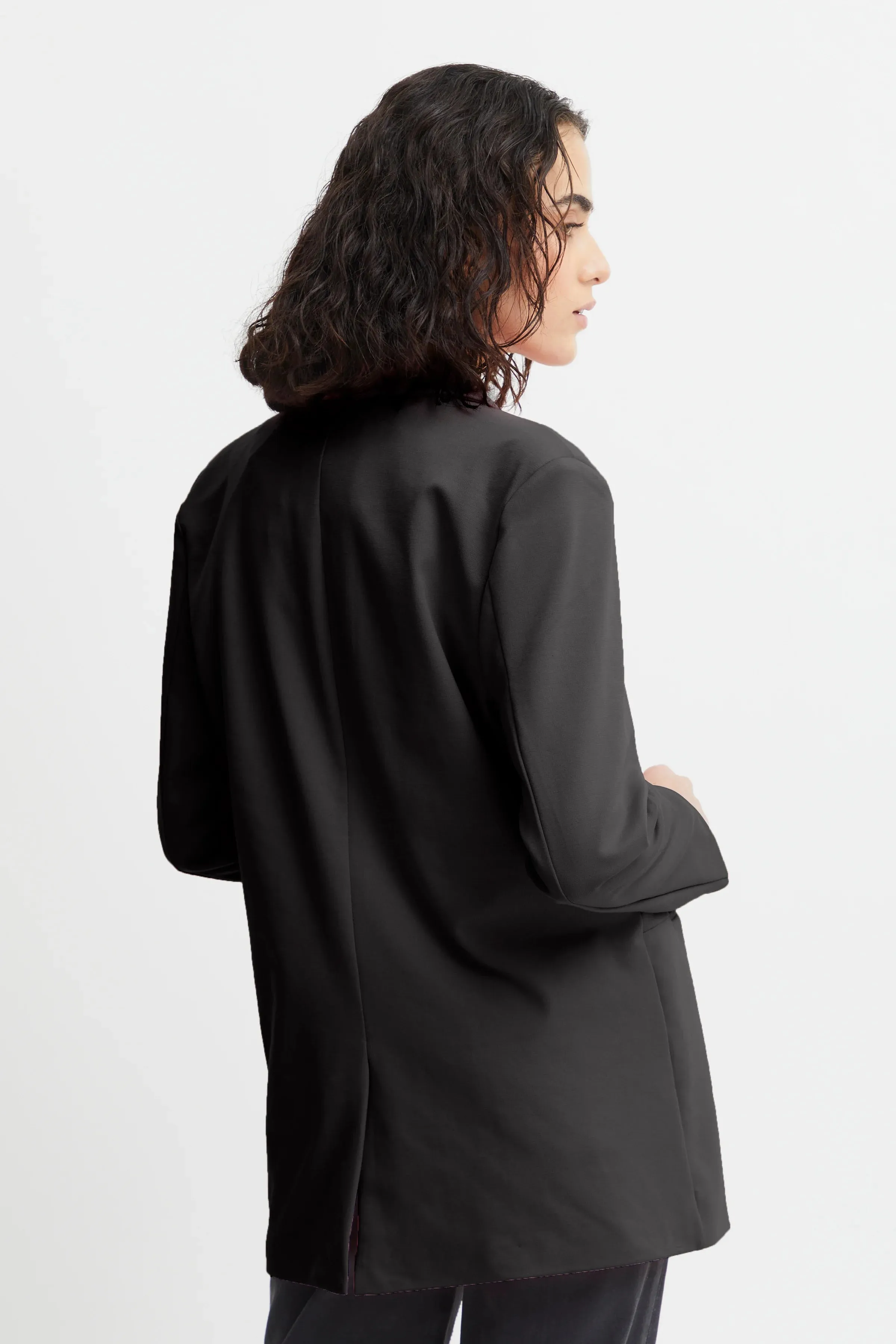 KATE OVERSIZED BLAZER (BLACK)