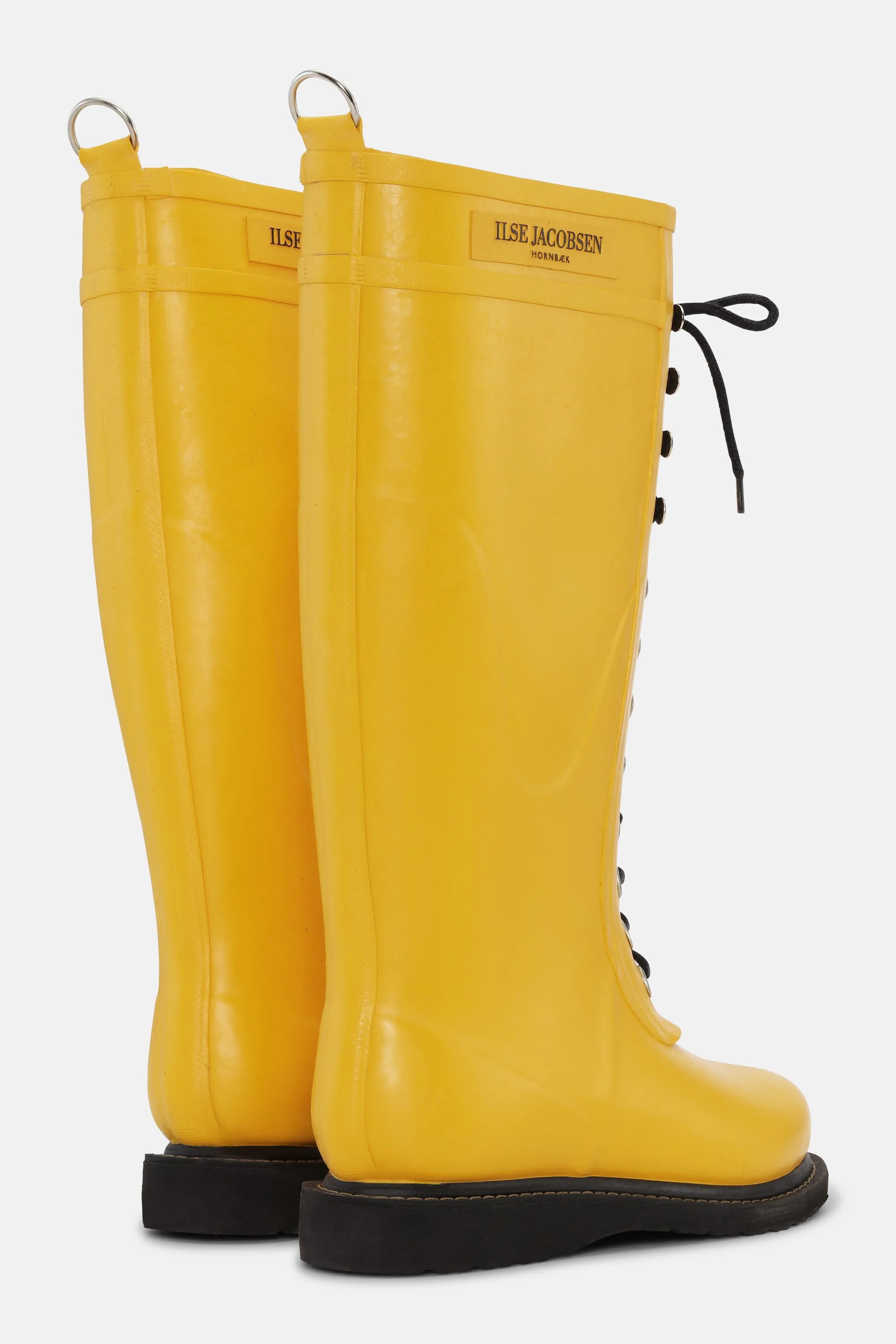 Long Rubber Boots - Cyber Yellow