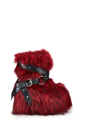 Low Wild Instincts Faux Fur Boots