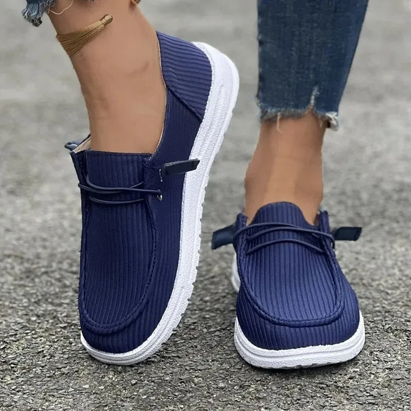 Lucinda - Breathable Canvas Sneakers for Women