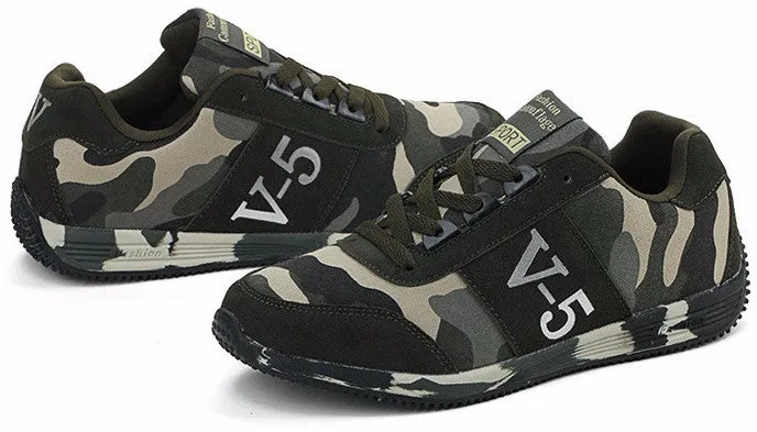 Men's Casual Comfortable Camouflage Sneakers