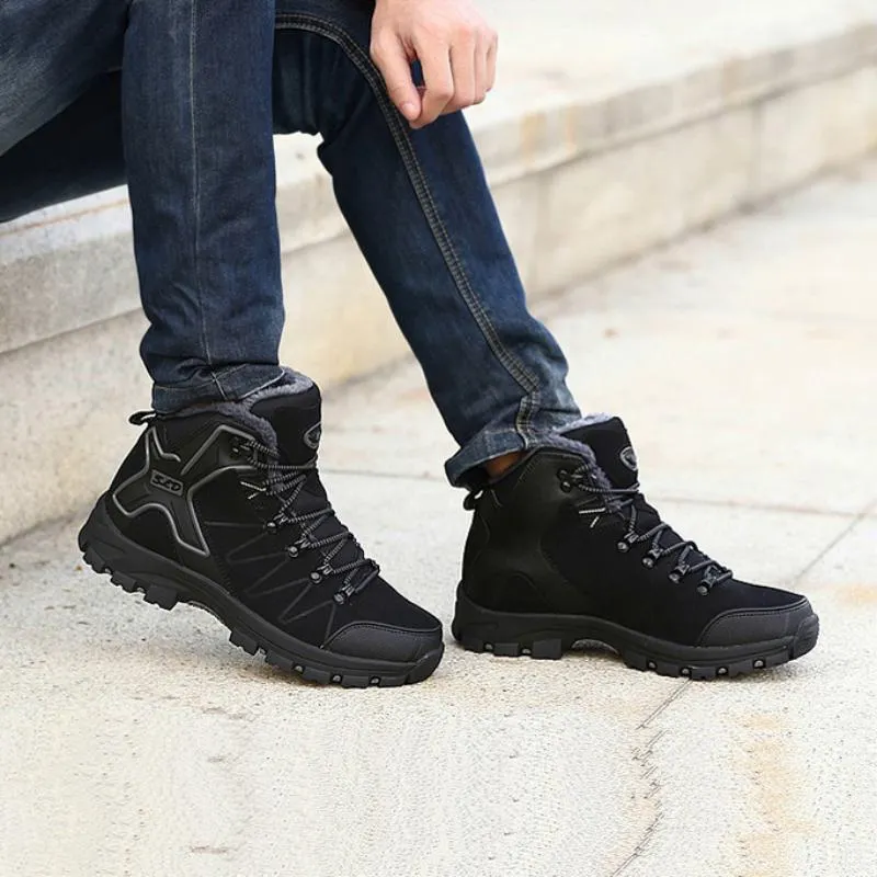 Men's/Women's Winter Warm Leather Boots