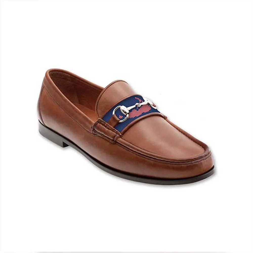 Murray’s Toggery Shop x Smathers & Branson Surcingle Downing Bit Loafers - Nantucket Island