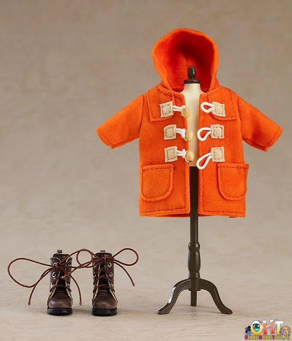 Nendoroid Doll Warm Clothing Set: Boots & Duffle Coat (Beige/Orange)