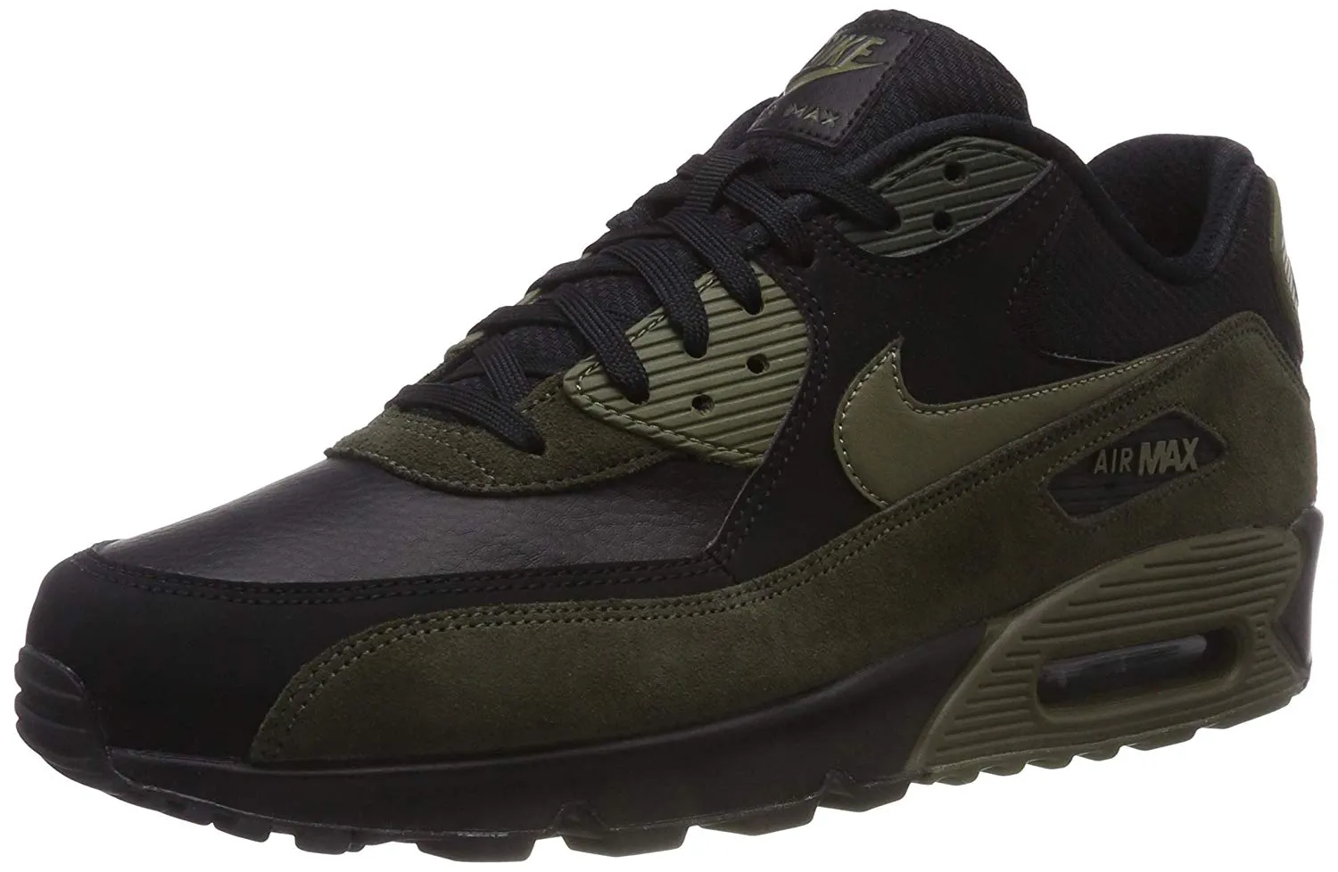 Nike Men's Air Max 90 Leather Running Shoe