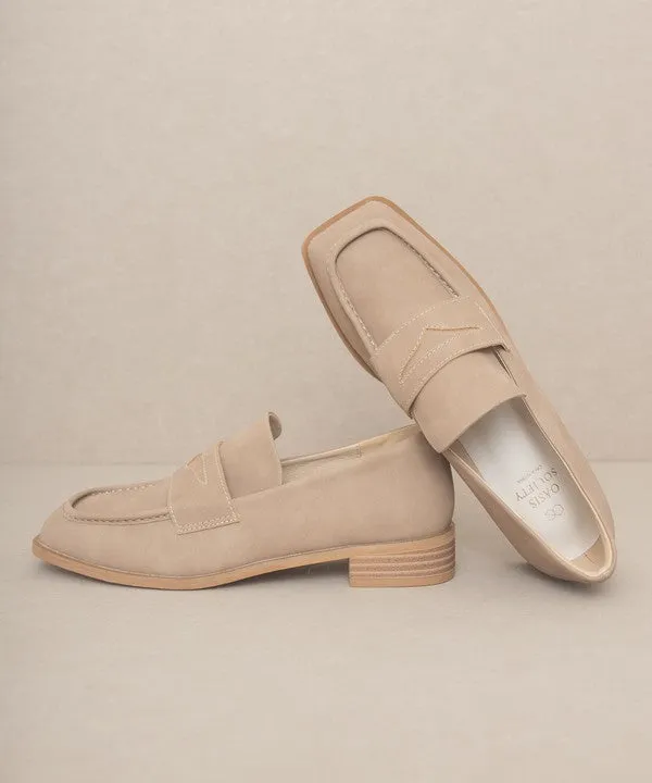 Oasis Society June - Square Toe Penny Loafers