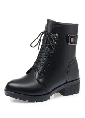 Otty Women's Warm Leather Boots