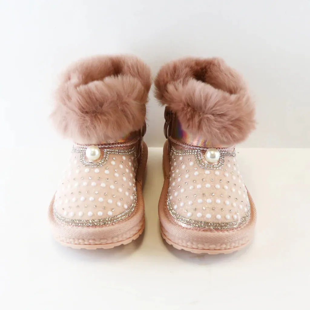 Pearl Furry Boot