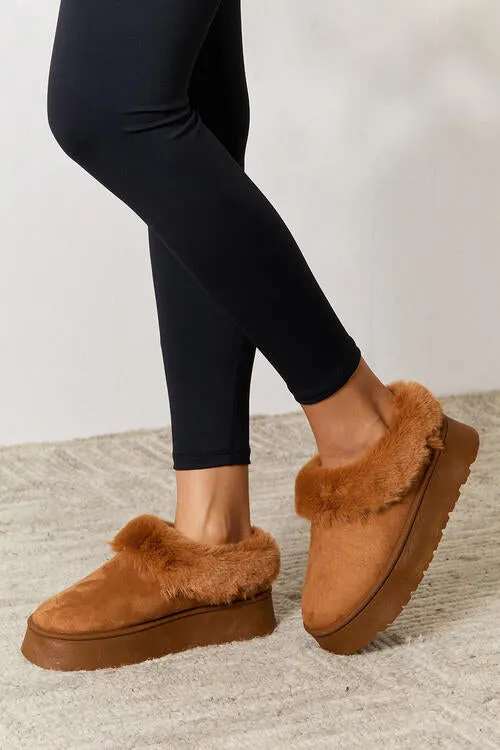 Platform Ankle Boots