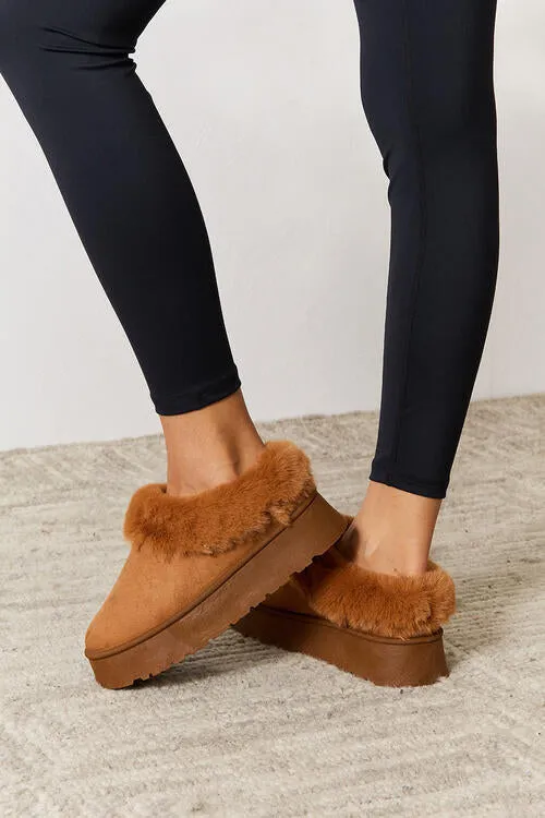 Platform Ankle Boots