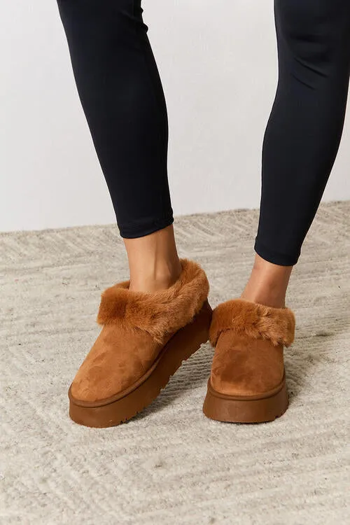 Platform Ankle Boots