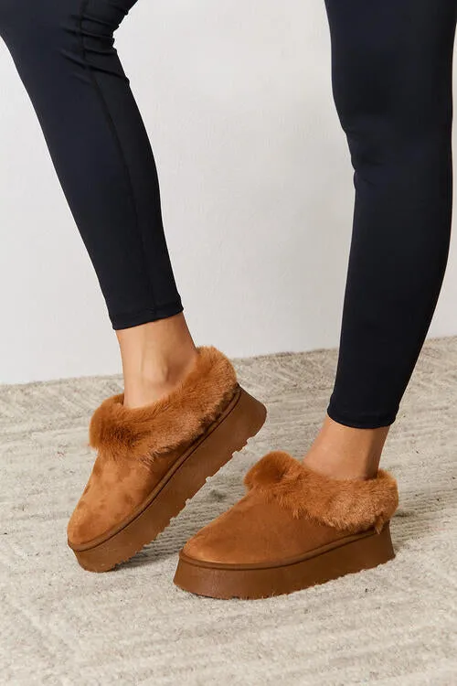 Platform Ankle Boots