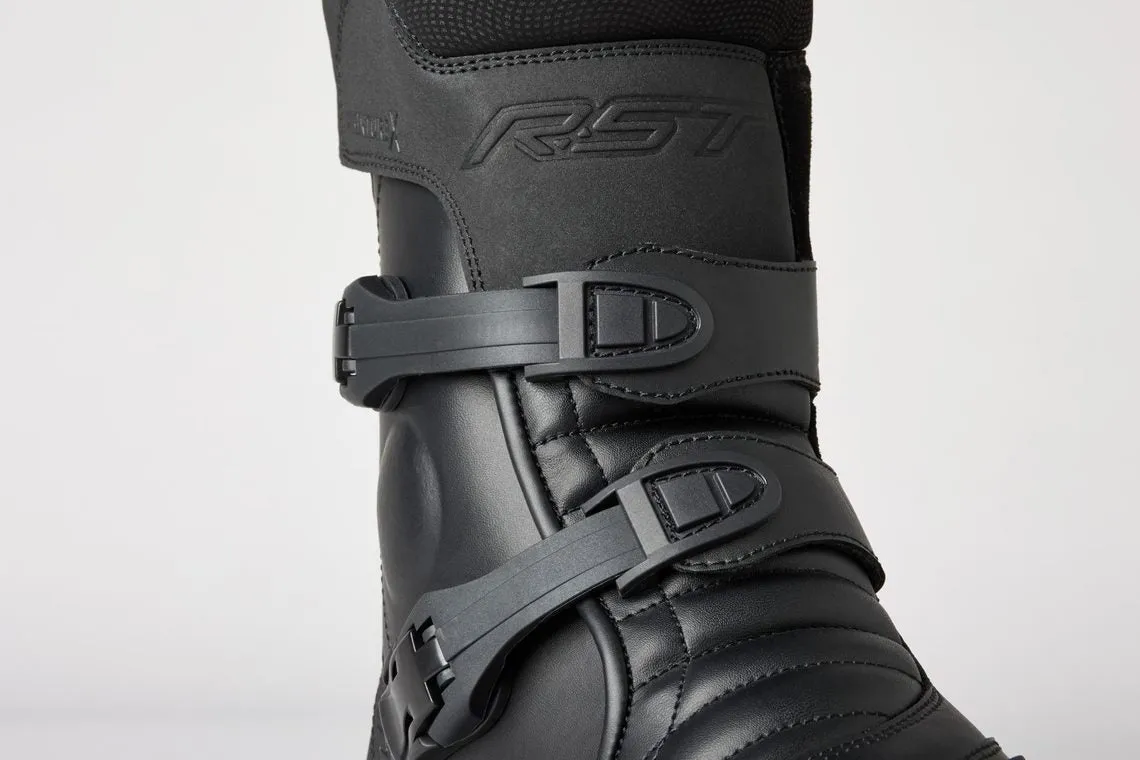 RST Adventure-X Mid CE Waterproof Motorcycle Adventure Boots - Black