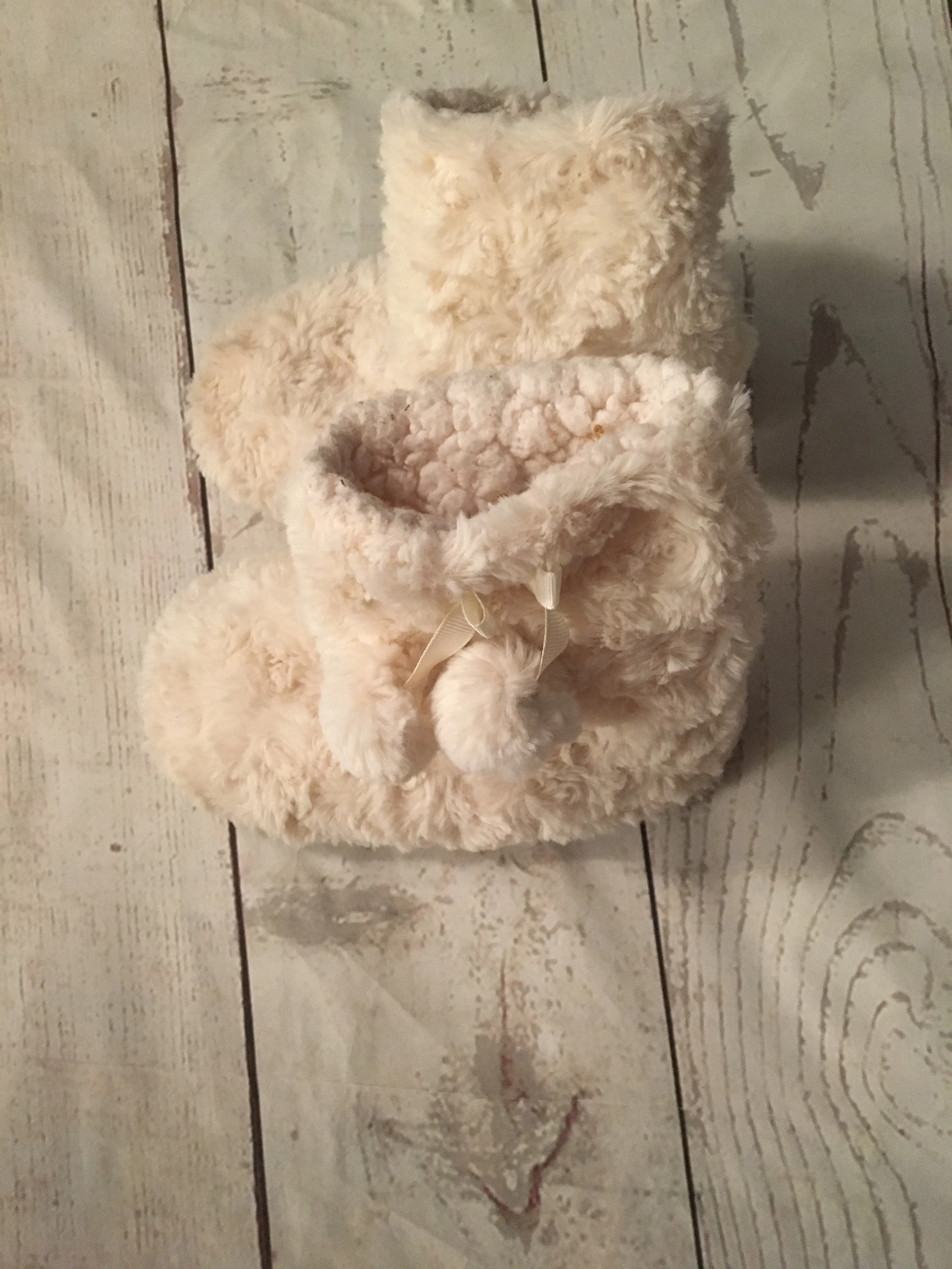 Size 10 Furry Slipper Boots