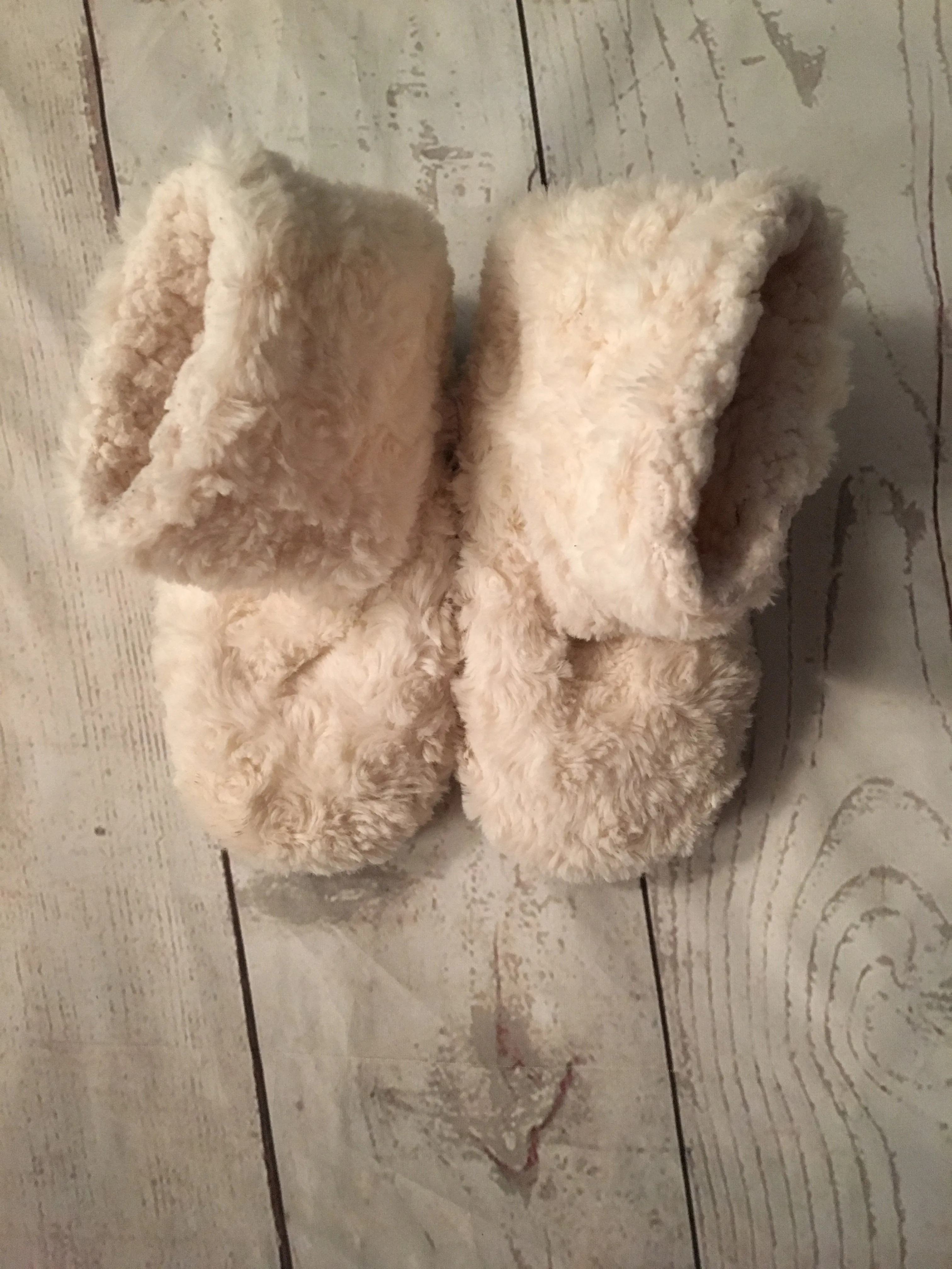 Size 10 Furry Slipper Boots