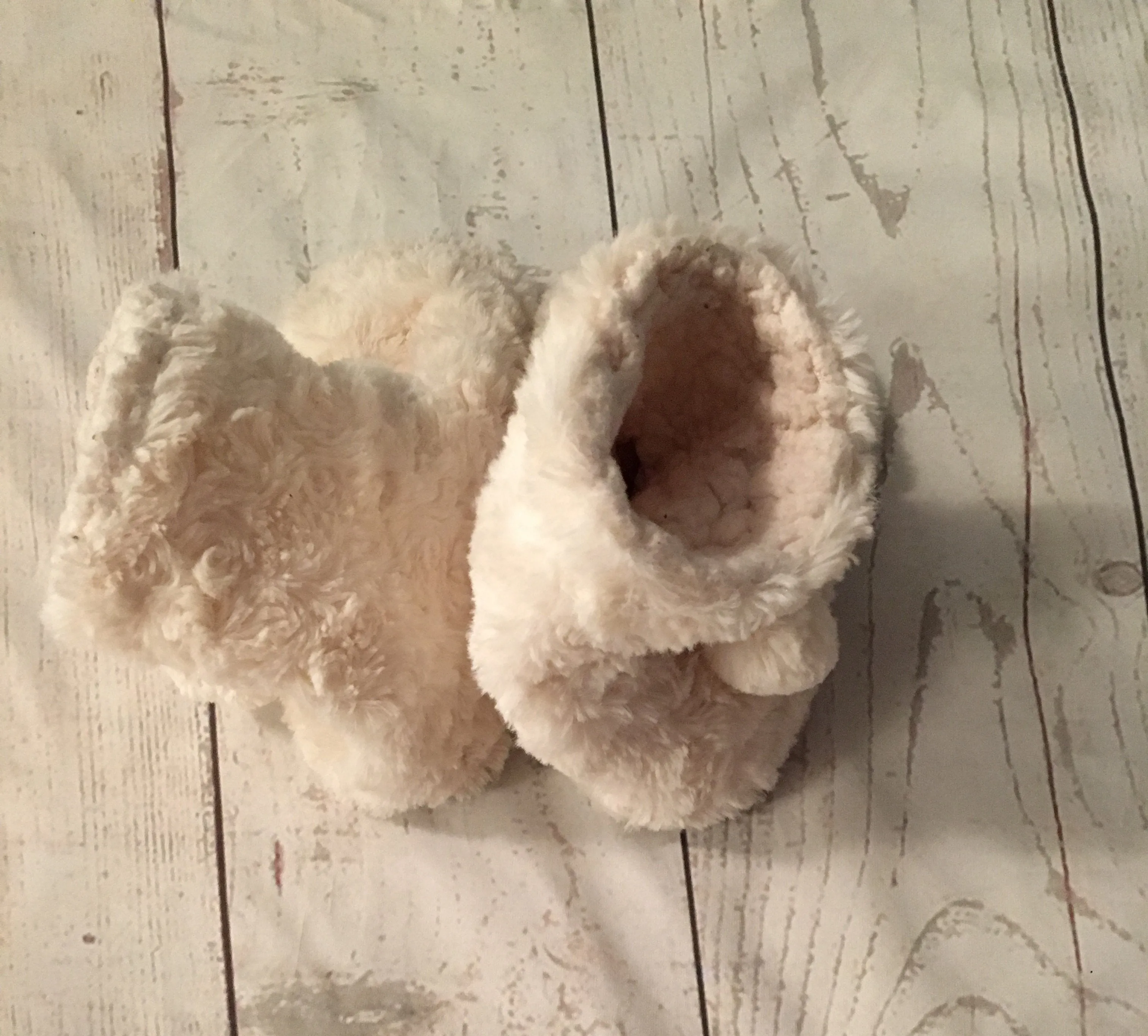 Size 10 Furry Slipper Boots