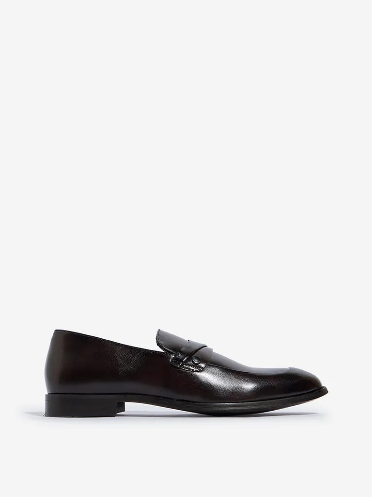 SOLEPLAY Brown Formal Leathers Penny Loafers