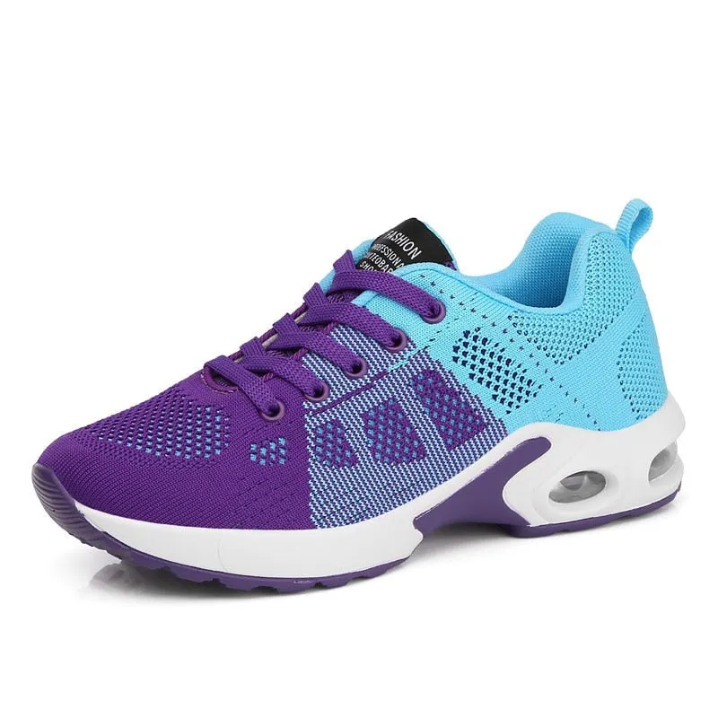 VIP Women Sneakers Outdoor Sports Breathable Mesh Comfort Air Cushion Running Shoes