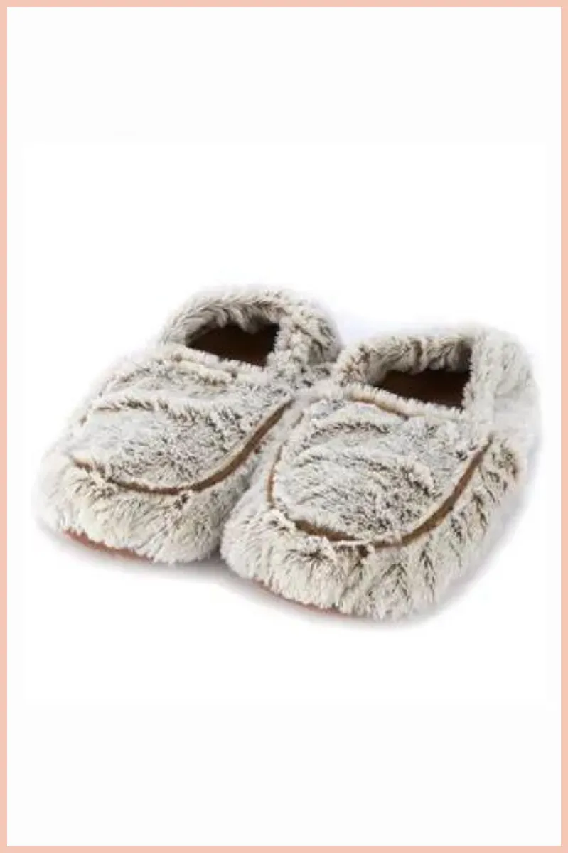 Warmies Slippers | Marshmallow Brown