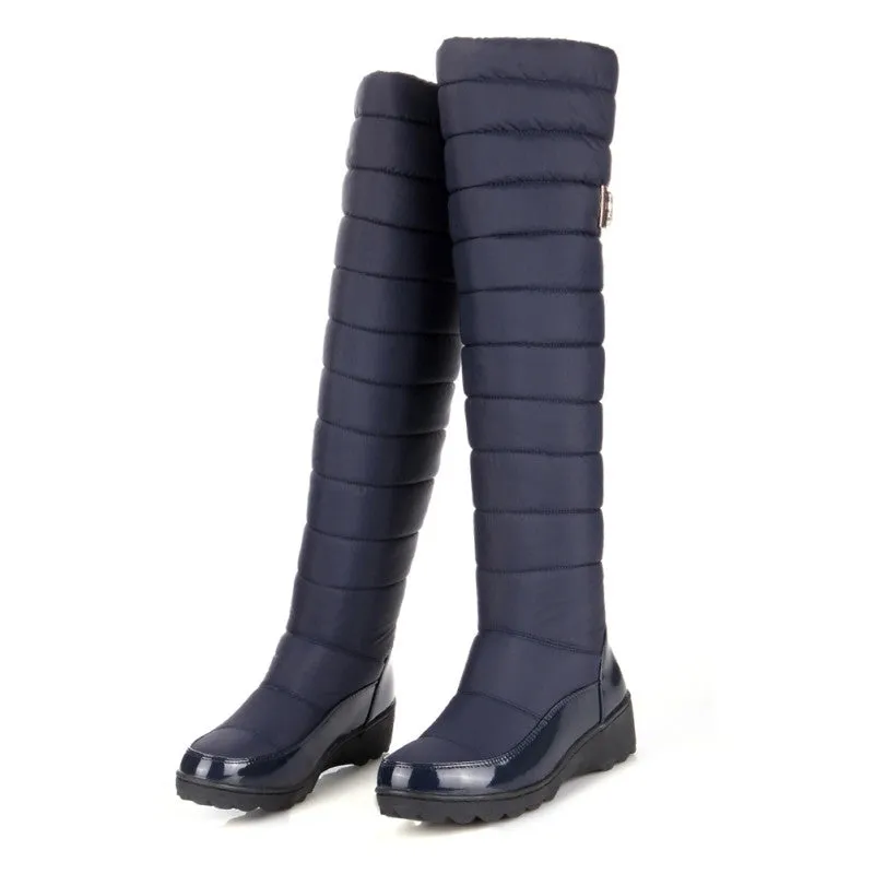 Women's Warm Over Knee High Winter Boots