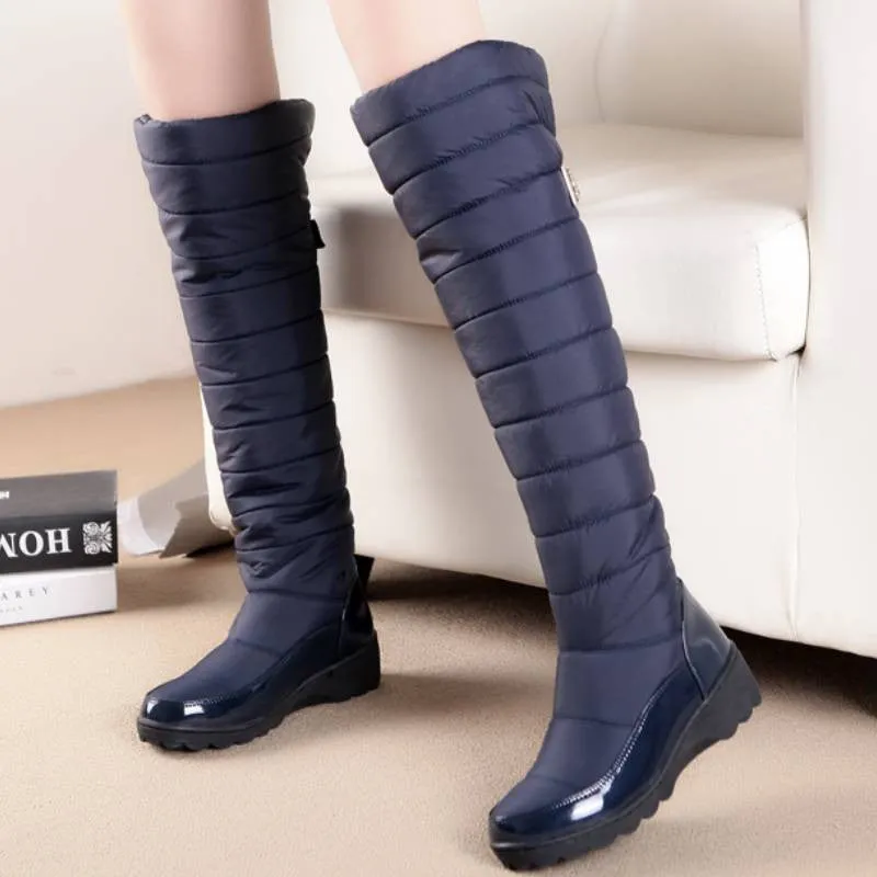 Women's Warm Over Knee High Winter Boots