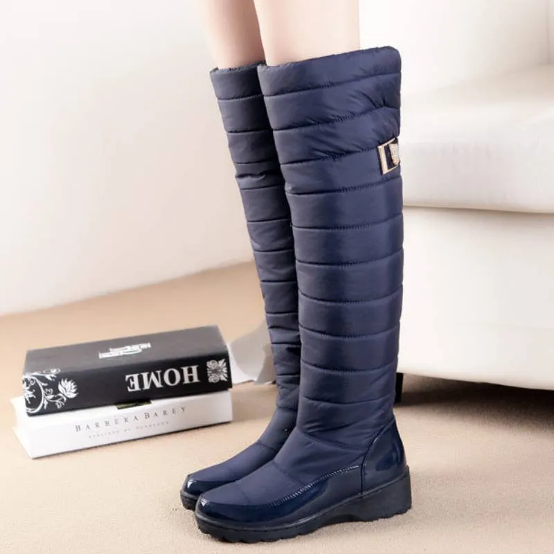 Women's Warm Over Knee High Winter Boots